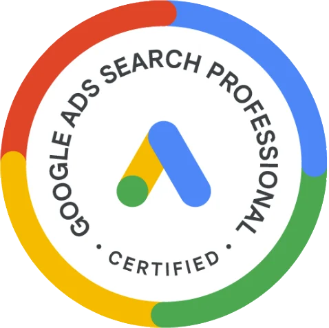 Barefoot Build is Google Ads Search Professional Certified